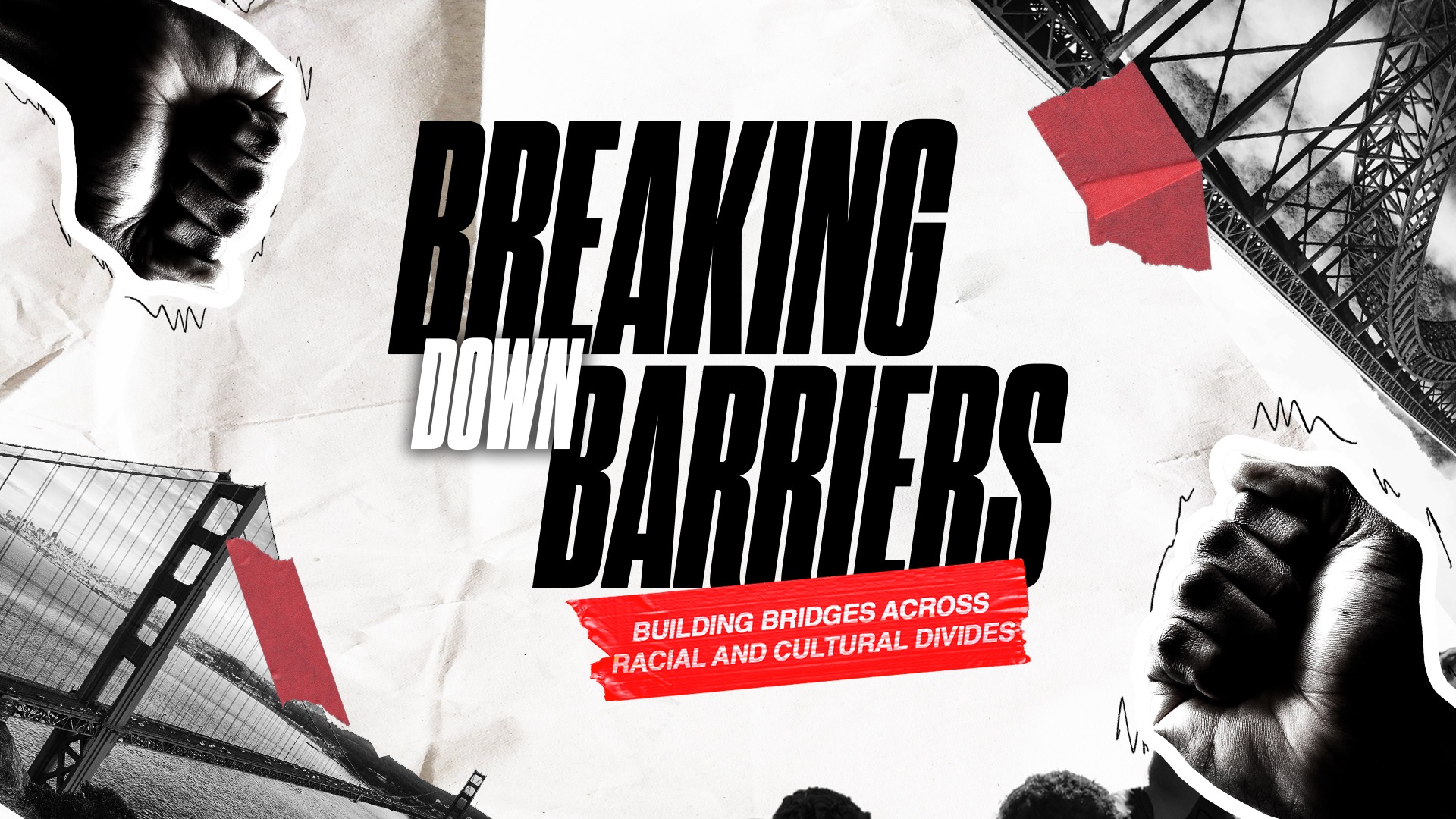 Breaking down Barriers Sermon Series Graphic