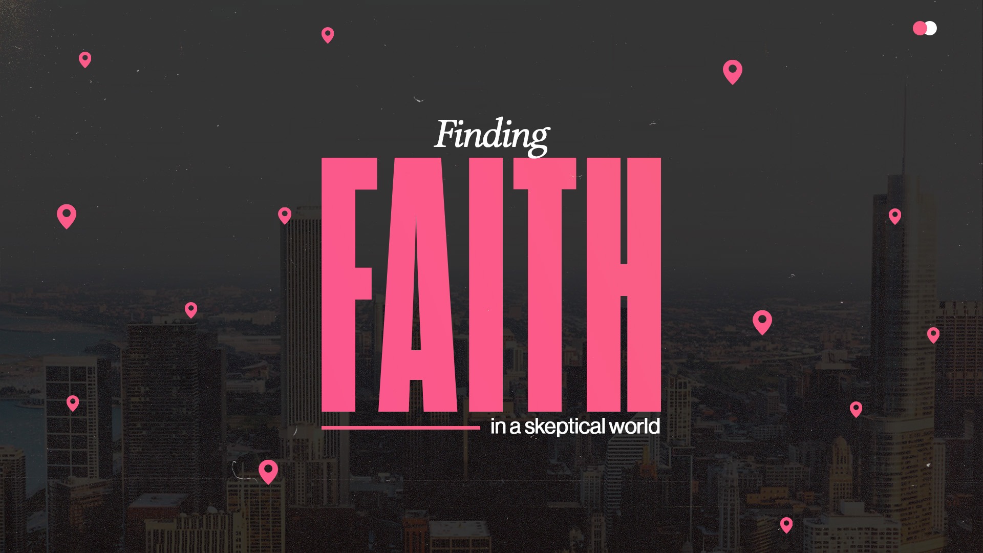 Finding Faith Sermon Series Graphics