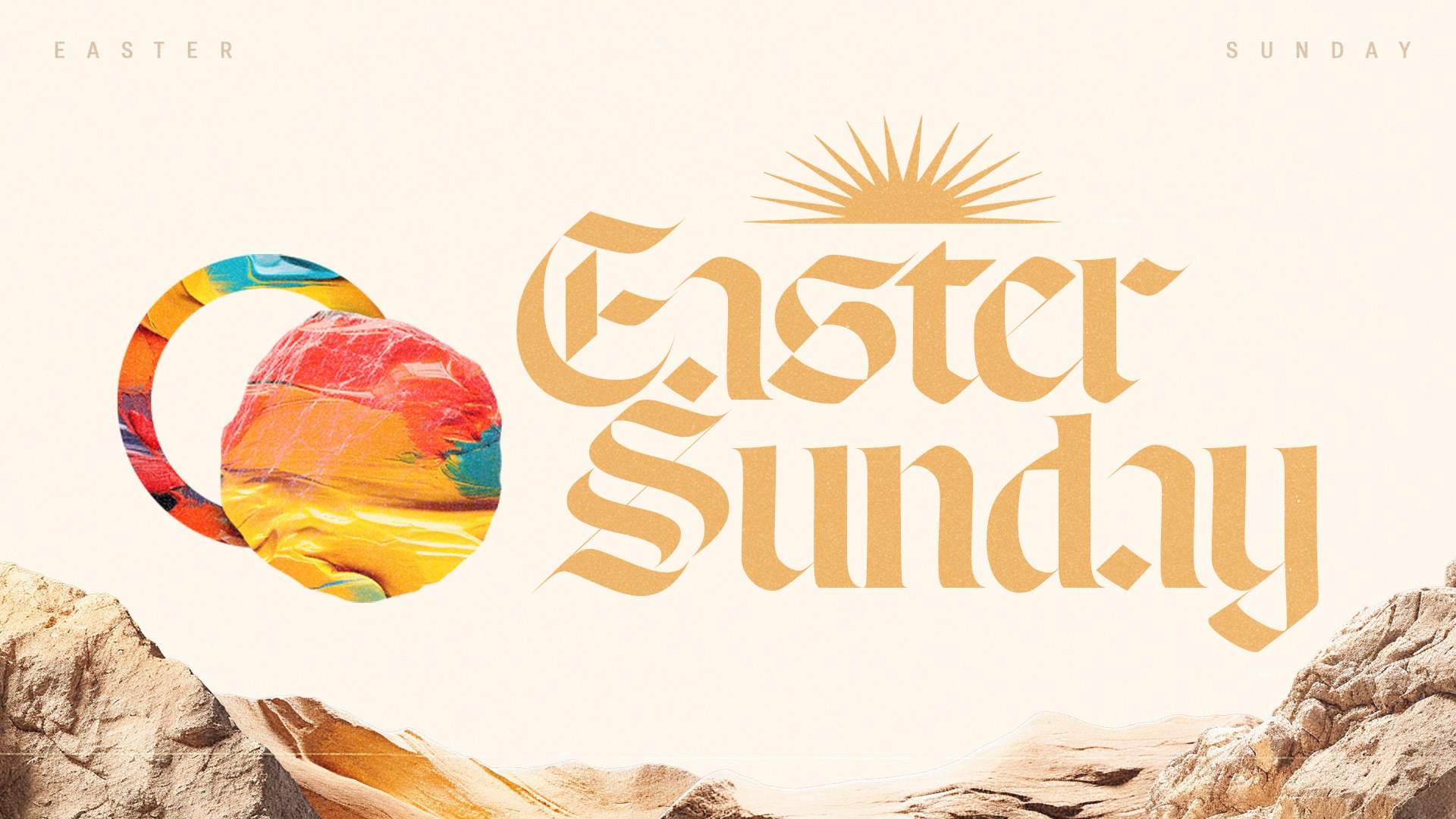 Easter Sunday 03 Sermon Series Graphics