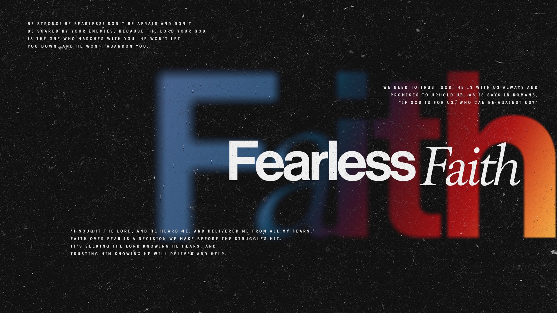 Fearless Faith 01 sermon graphics